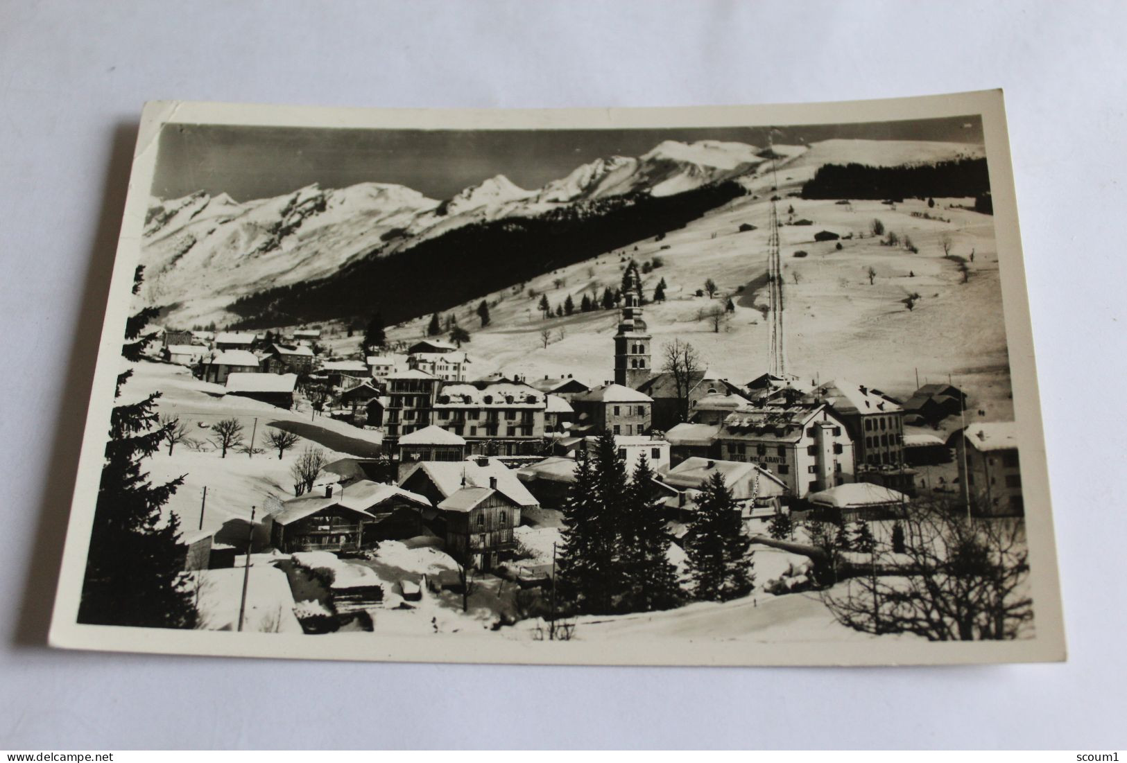 La Clusaz - Vue Générale Et Chaine Des Aravis -1950 - La Clusaz