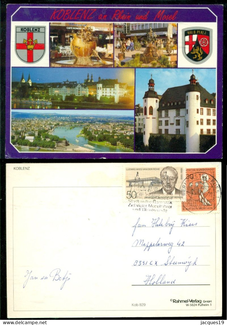 Deutsche Bundespost 29  verschiedene Ansichtskarten 1947-2002