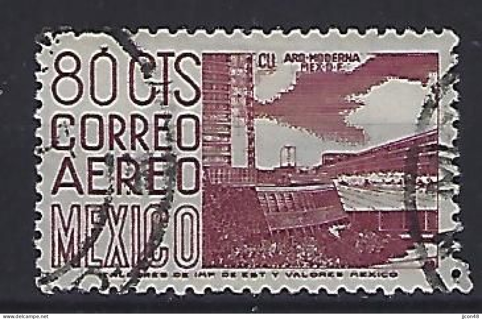 Mexico 1953-75  Einheimische Bilder (o) Mi.1029 Ii C X (issued 1967) - Mexico