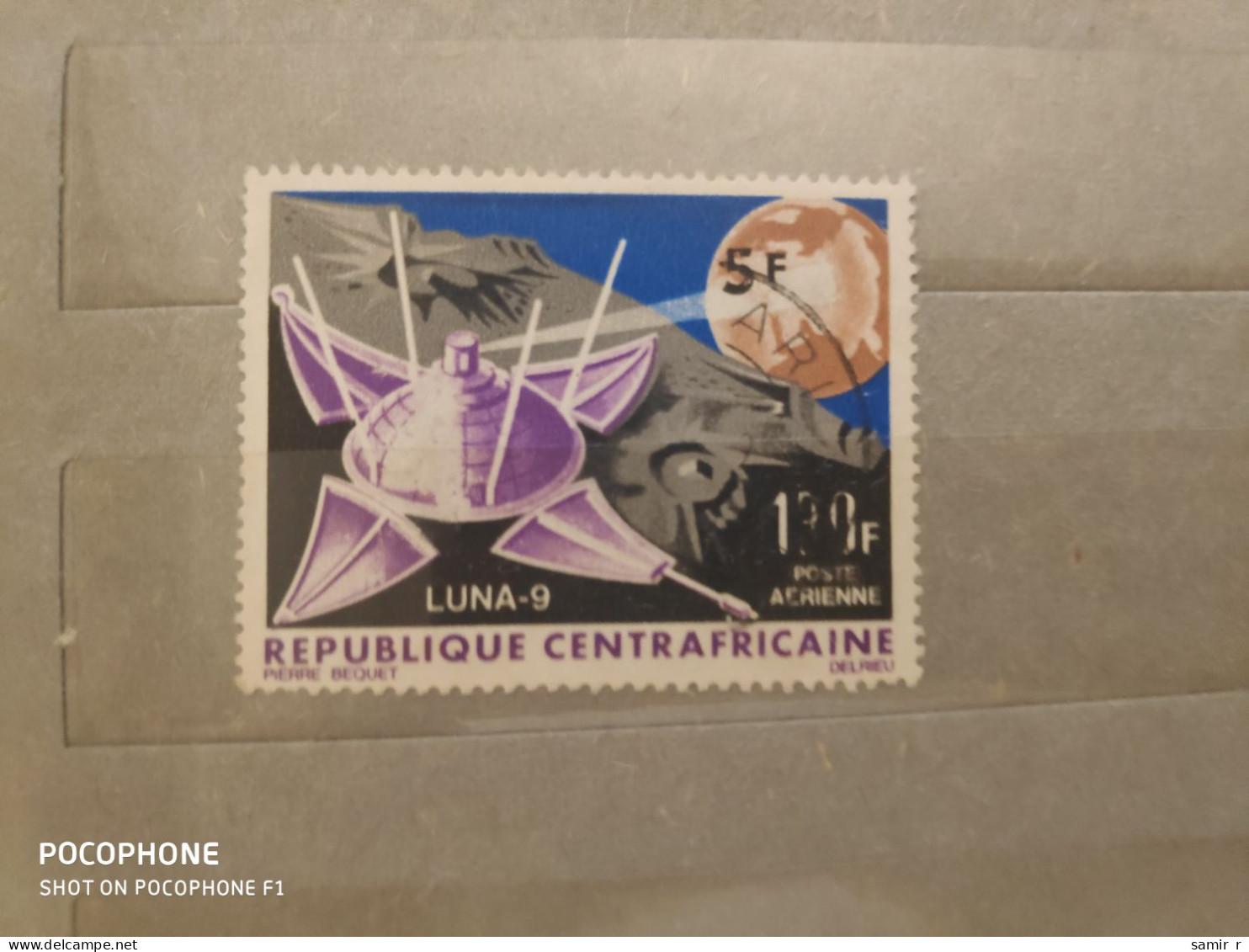 1966	Central Africa	Space (F92) - Zentralafrik. Republik