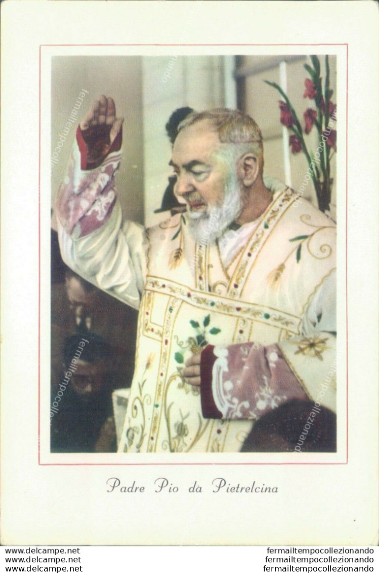 P656 Cartolina Padre Pio Da Pietralcina - Lecce
