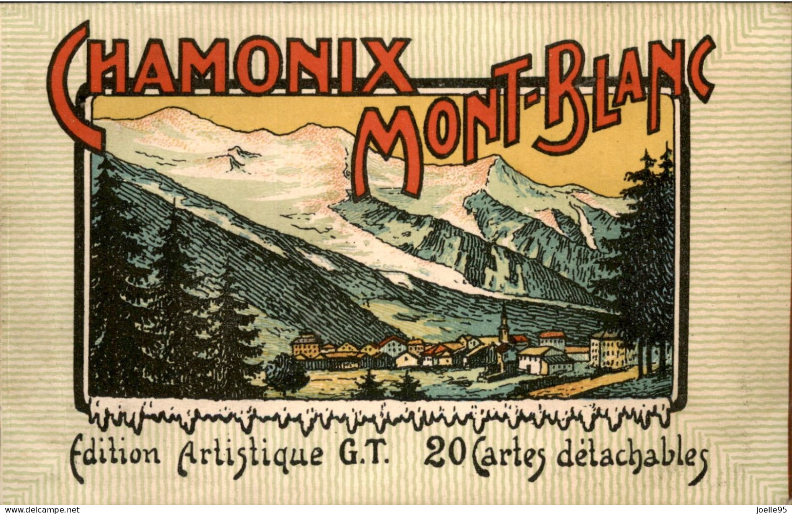 France - Chamonix Mont-Blanc - 1920 - Autres & Non Classés