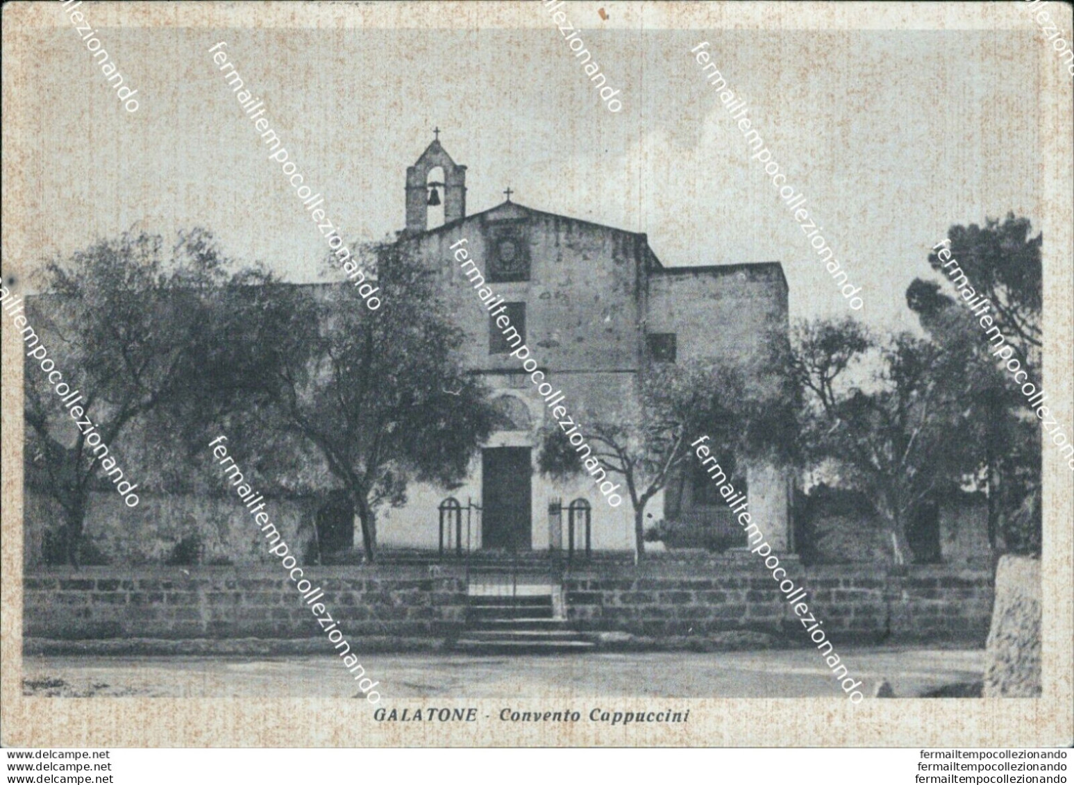 Bh316 Cartolina Galatone Convento Cappuccini Provincia Di Lecce - Lecce
