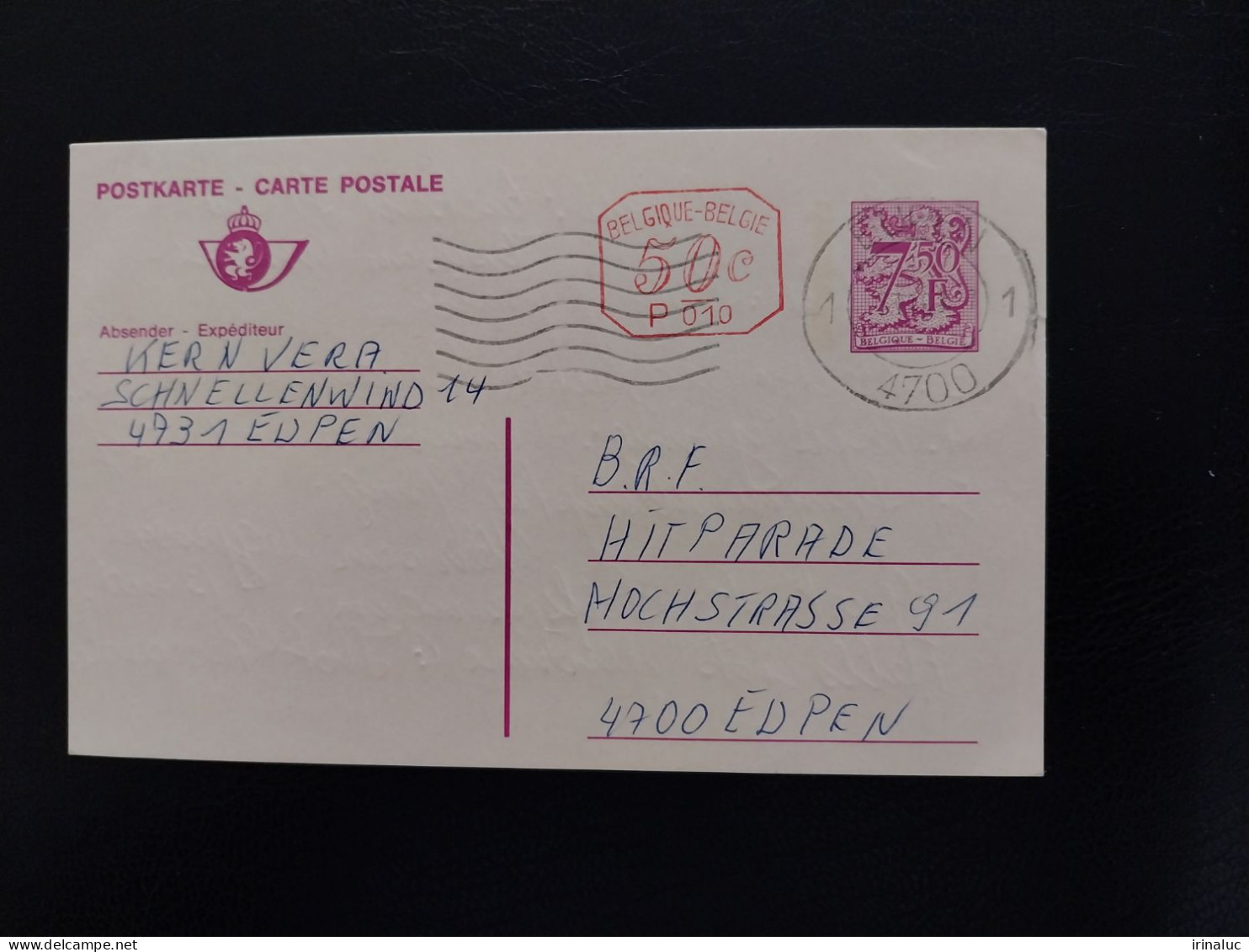 Briefkaart 191-V P010FN - Postcards 1951-..