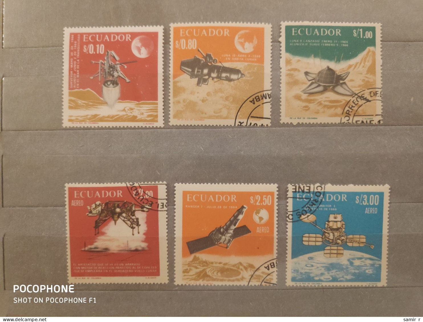 1967	Ecuador	Space (F92) - Ecuador