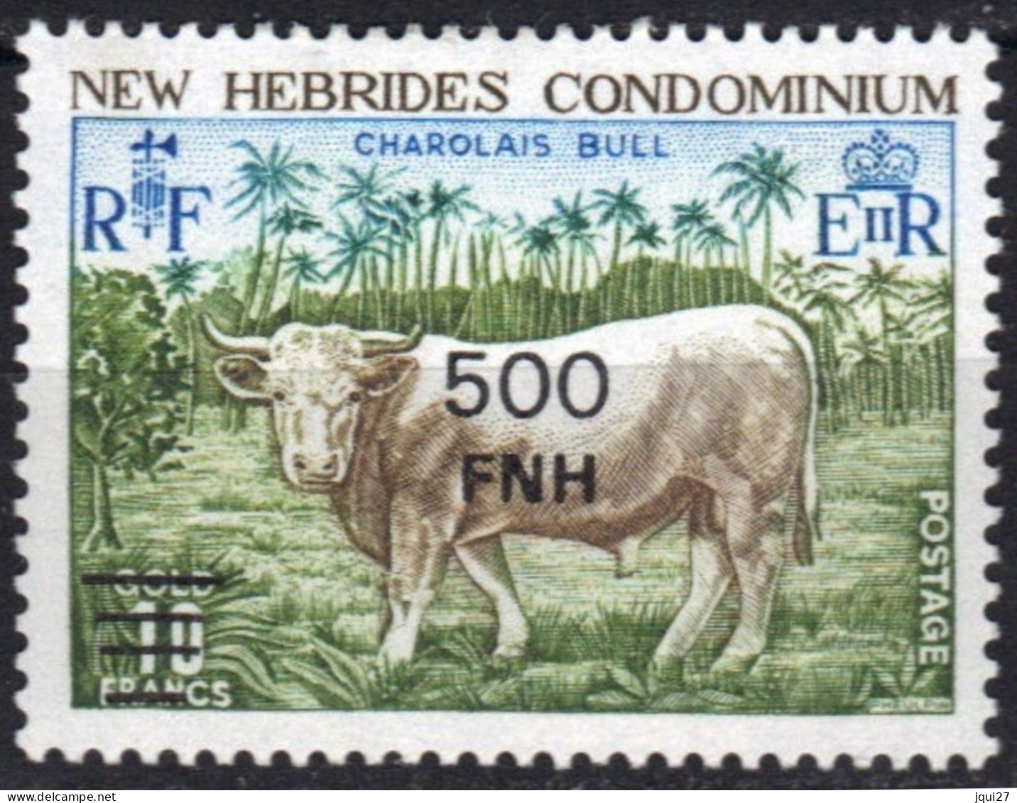 Nouvelles-Hébrides N° 475 * - Unused Stamps