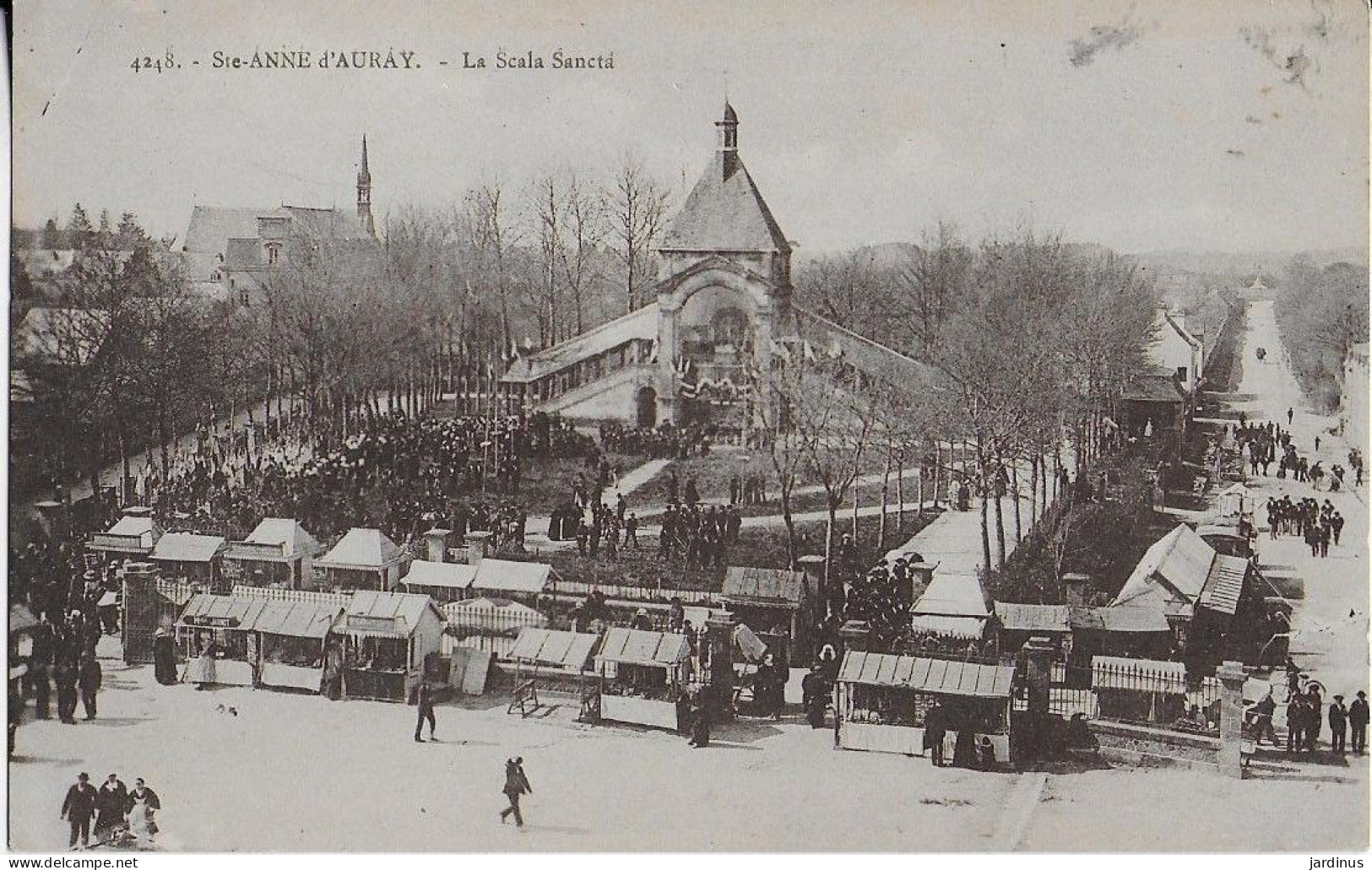 Ste Anne D'Auray La Scala Sancta Et échoppe Pou Les Pélerins - Sainte Anne D'Auray