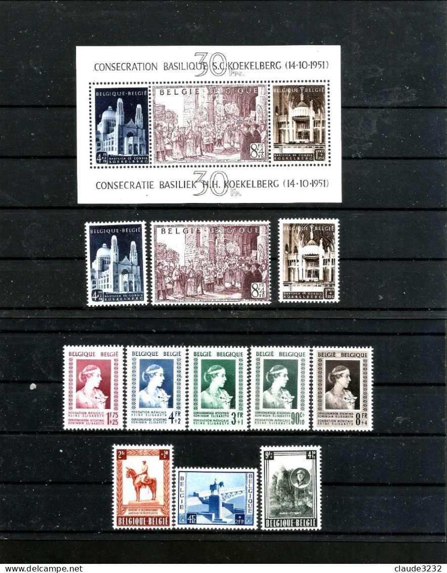 8.Belgique : Timbres Neufs** - Sammlungen