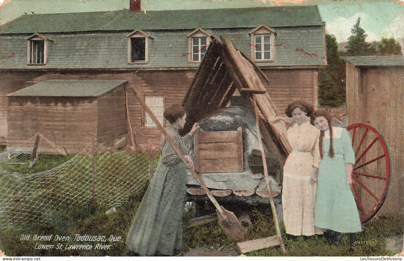 CANADA - Tadousac - Old Bread Oven - Lower St Lawrence River - Colorisé - Animé - Carte Postale Ancienne - Andere & Zonder Classificatie