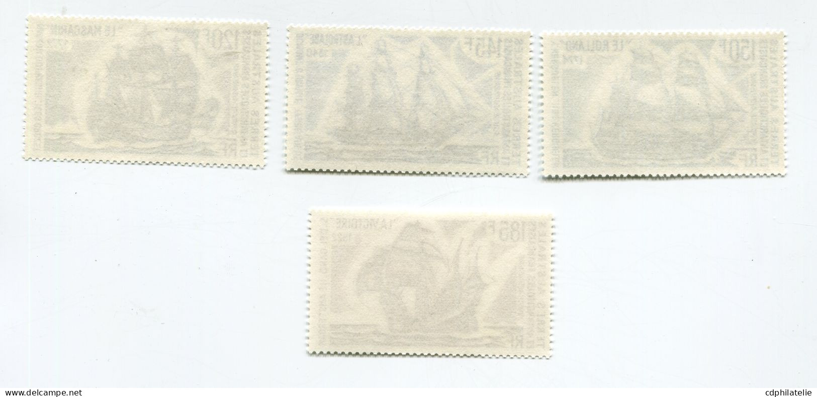 T. A.A. F. PA 30 / 33 ** BATEAUX D'EXPEDITIONS ANTARCTIQUES - Unused Stamps