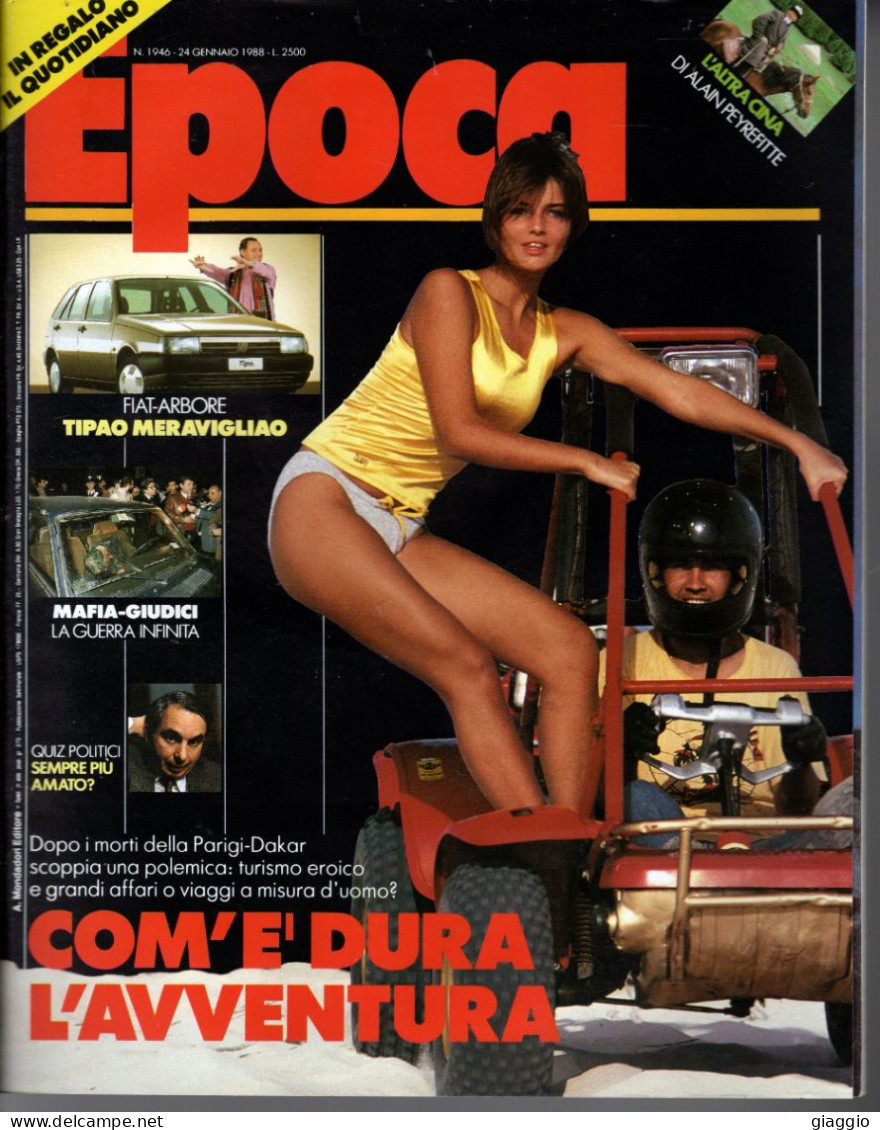 °°° RIVISTA EPOCA N° 1946 DEL 24 GENNAIO 1988 °°° - Otros & Sin Clasificación