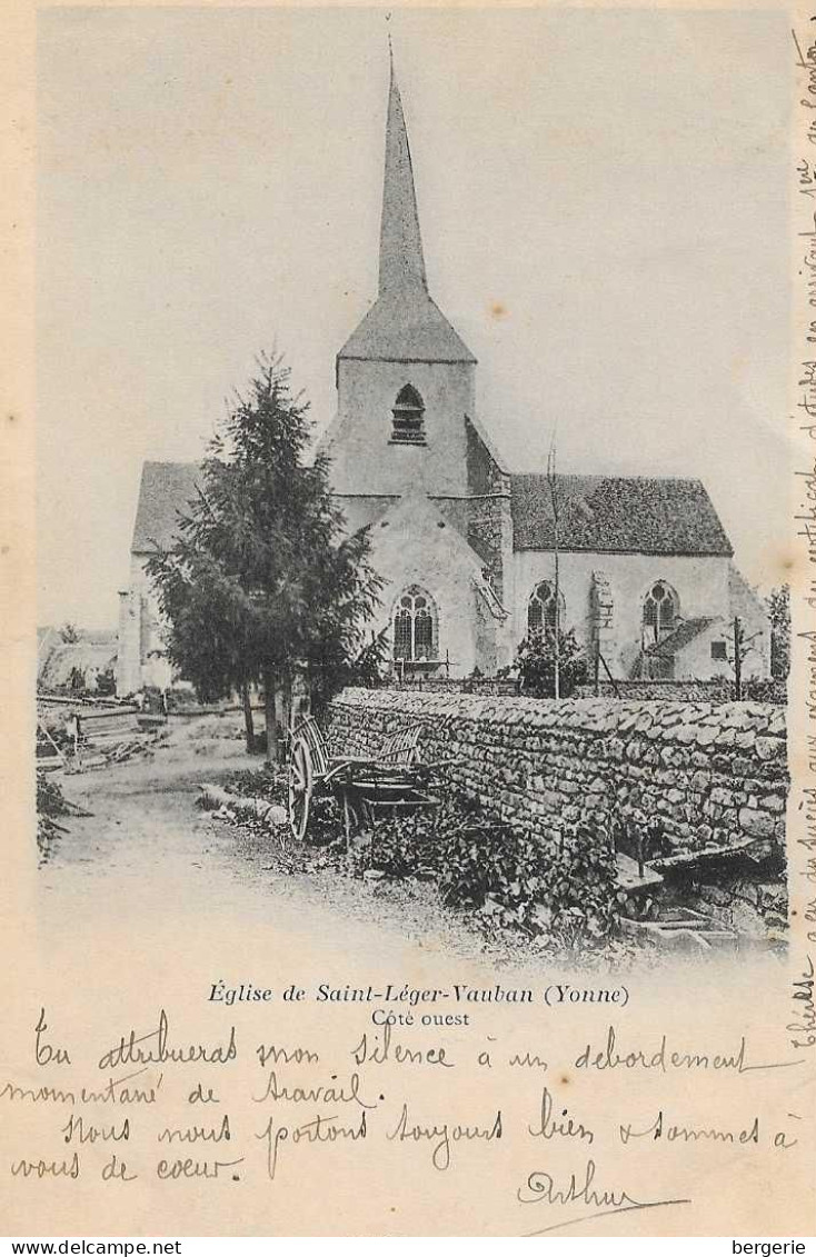 C/271                89     Saint-léger-vauban     -   Place De L'église - Other & Unclassified