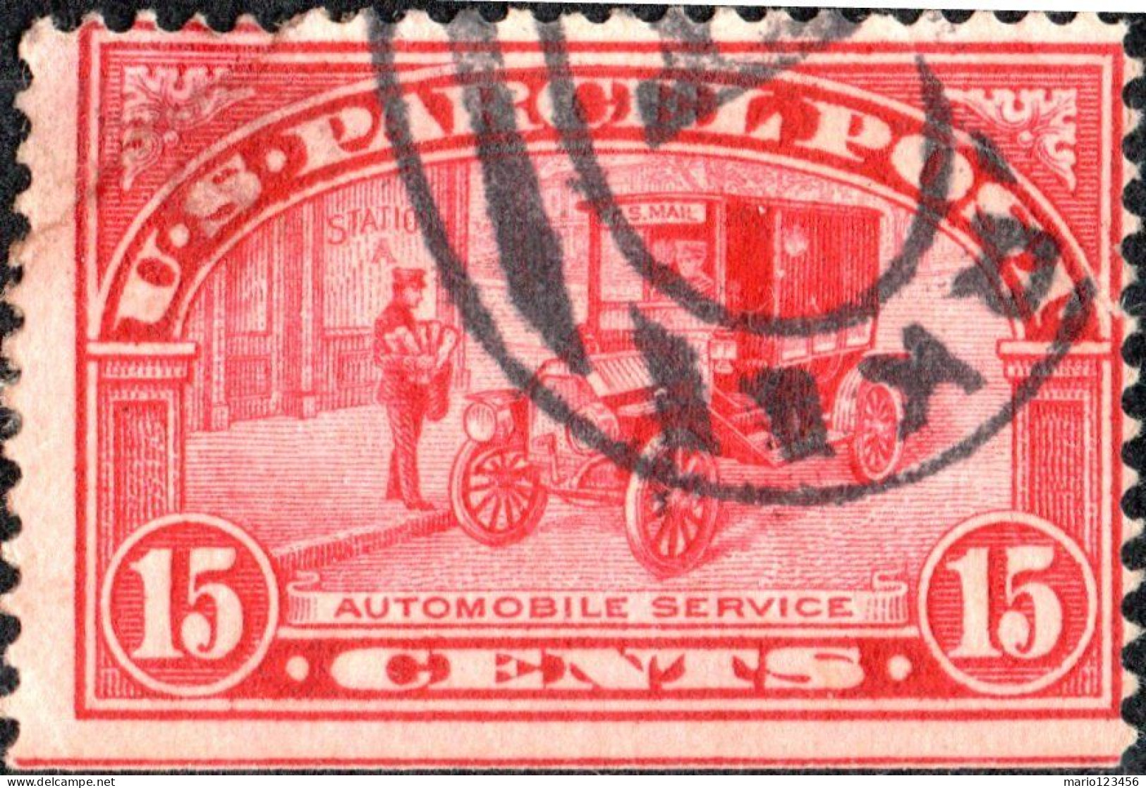 STATI UNITI; UNITED STATES; USA; PACCHI POSTALI, PARCEL POST, 1913, USATI Mi:US PK7, Scott:US Q7, Yt:US CP7 - Used Stamps