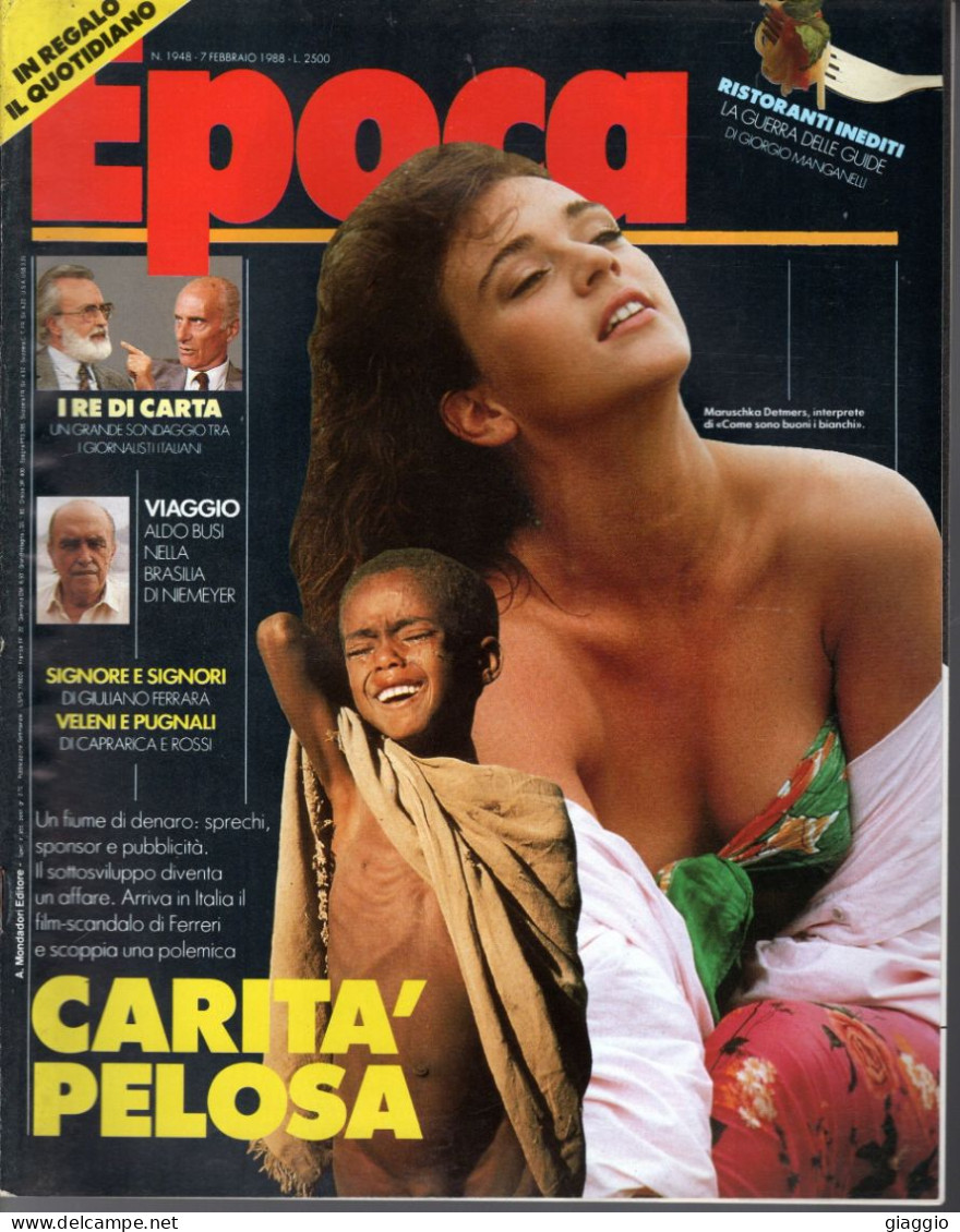 °°° RIVISTA EPOCA N° 1948 DEL 7 FEBBRAIO 1988 °°° - Other & Unclassified