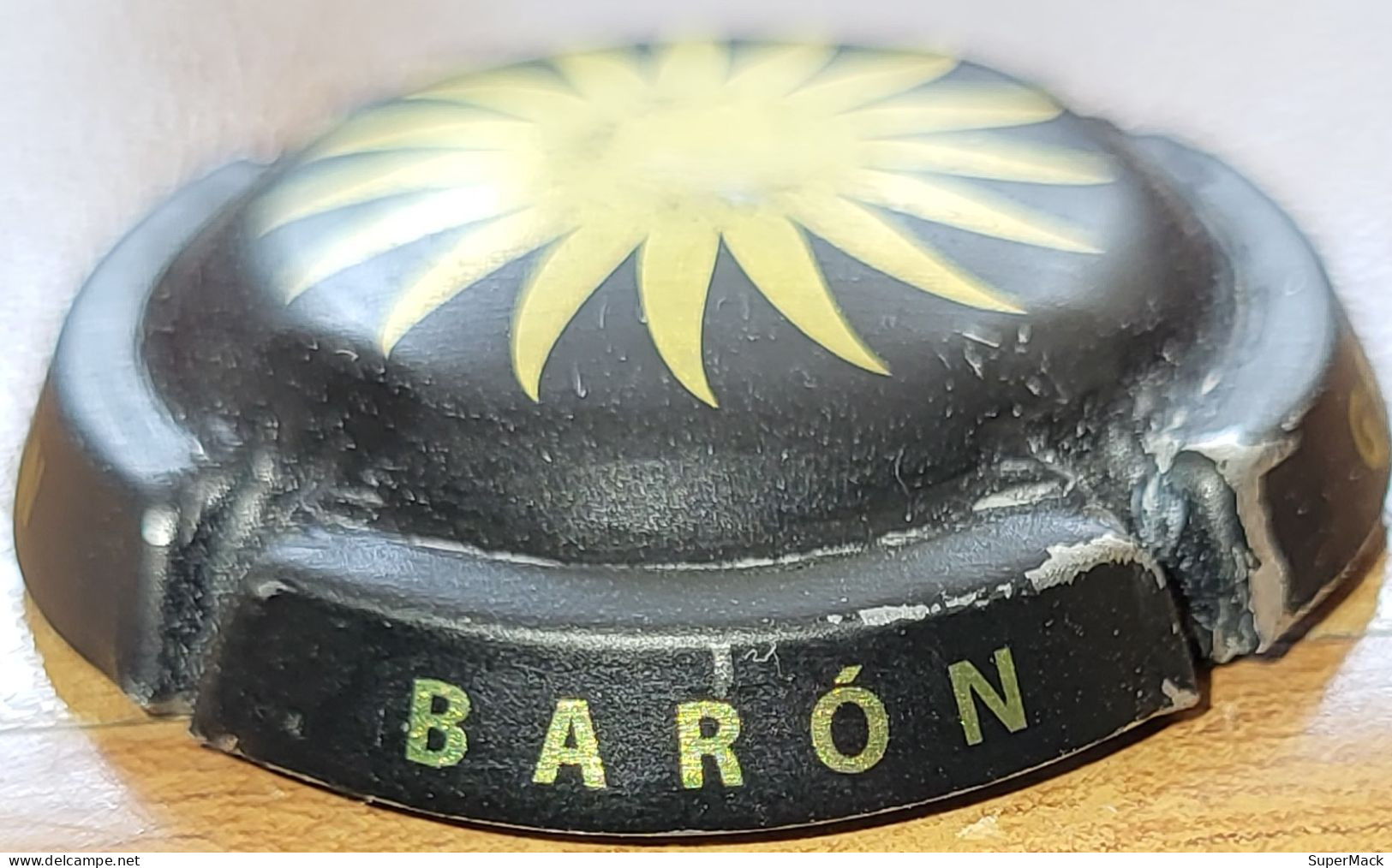 Capsule Cava D'Espagne GRAN BARON Noir & Or Nr 141999 - Mousseux