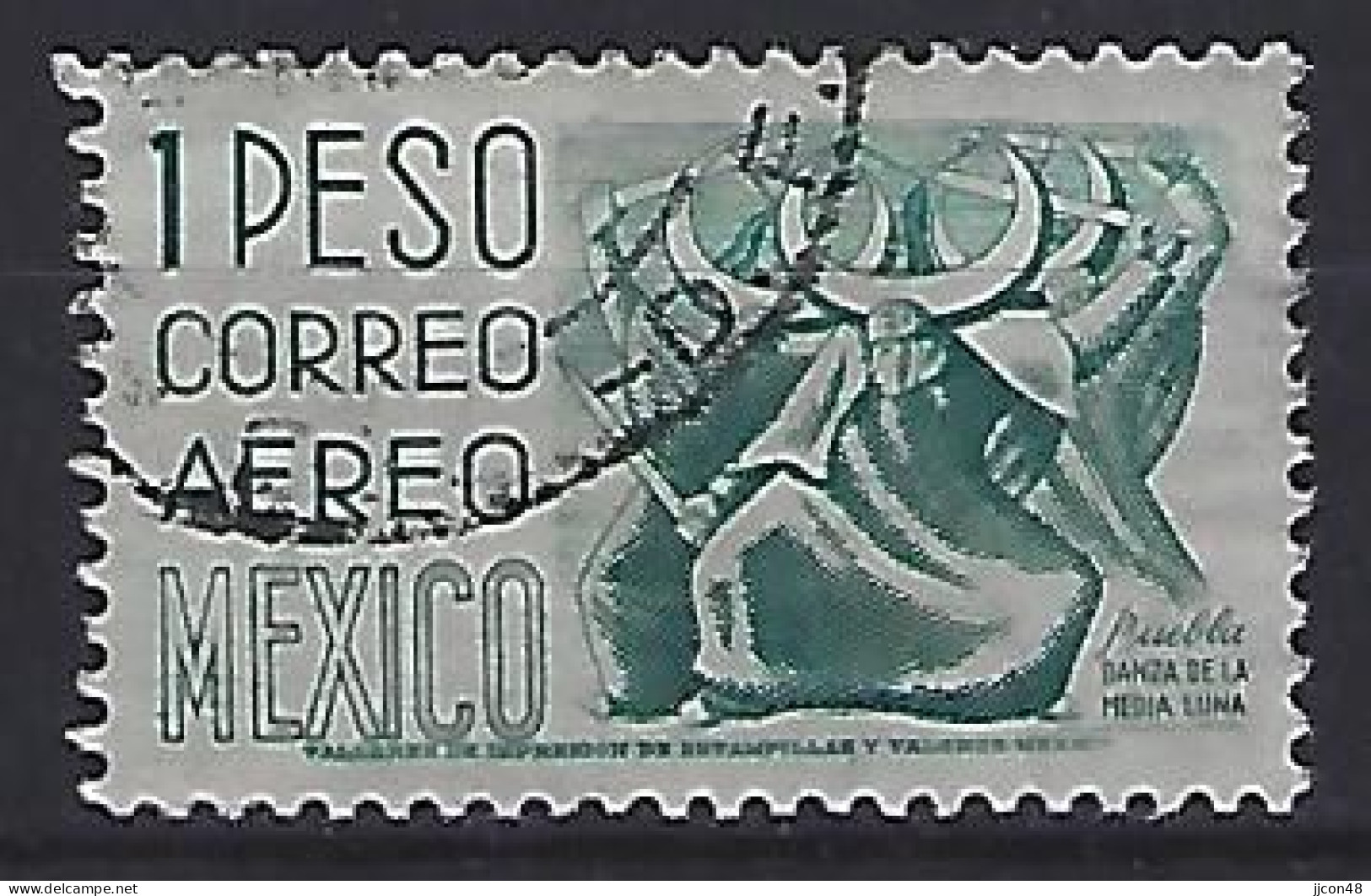 Mexico 1953-75  Einheimische Bilder (o) Mi.1030 D X (issued 1960) - Mexique