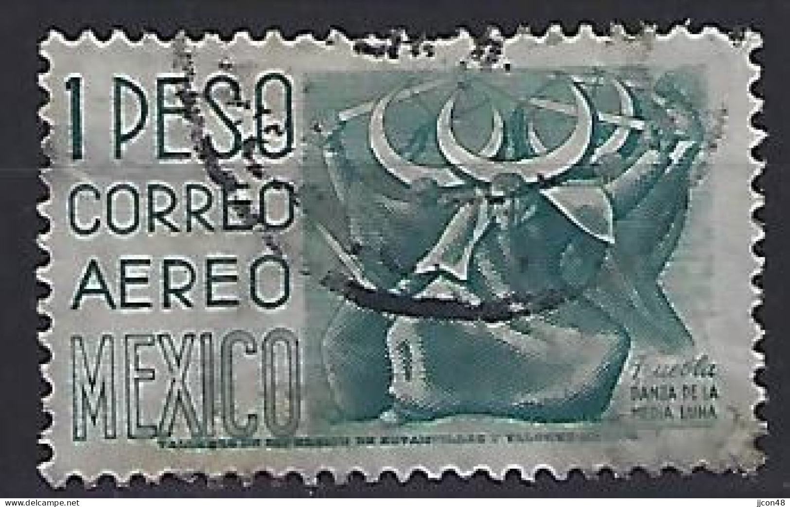 Mexico 1953-75  Einheimische Bilder (o) Mi.1030 D X (issued 1960) - Mexico