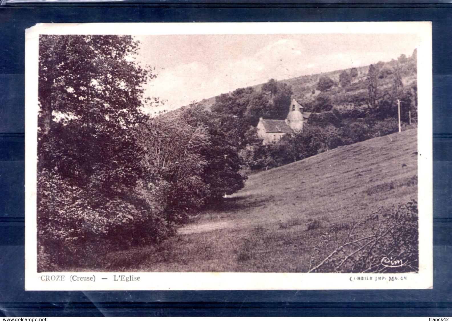 23. Croze. L'église. Coin Haut Gauche Abimé - Other & Unclassified