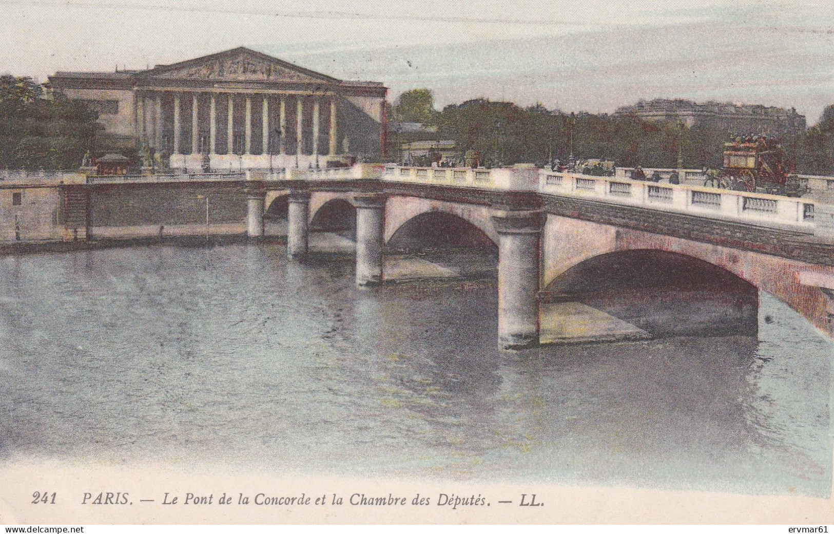 75 - PARIS - Le Pont De La Concorde Et La Chambre Des Députés - Brücken