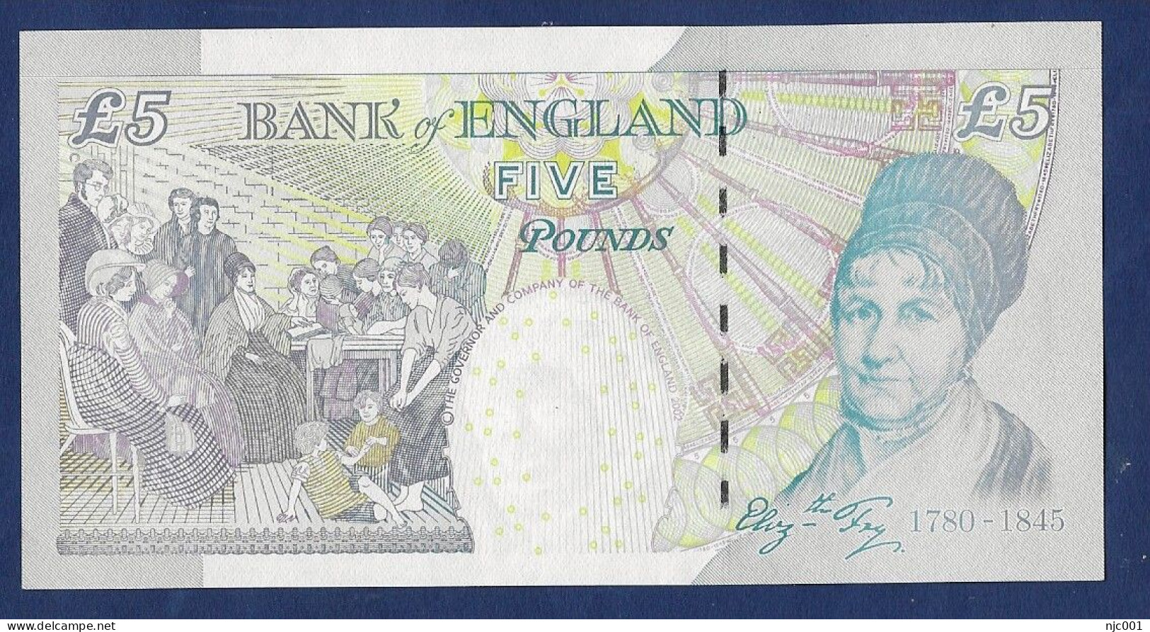 Bailey 5 Pounds Banknote KB56 - 5 Pounds