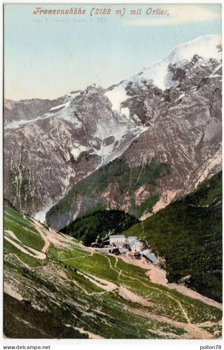 Franzenshöhe Con L'Ortles - FRANZENSHÖHE - BOLZANO - 1952 - Formato Piccolo - Bolzano (Bozen)