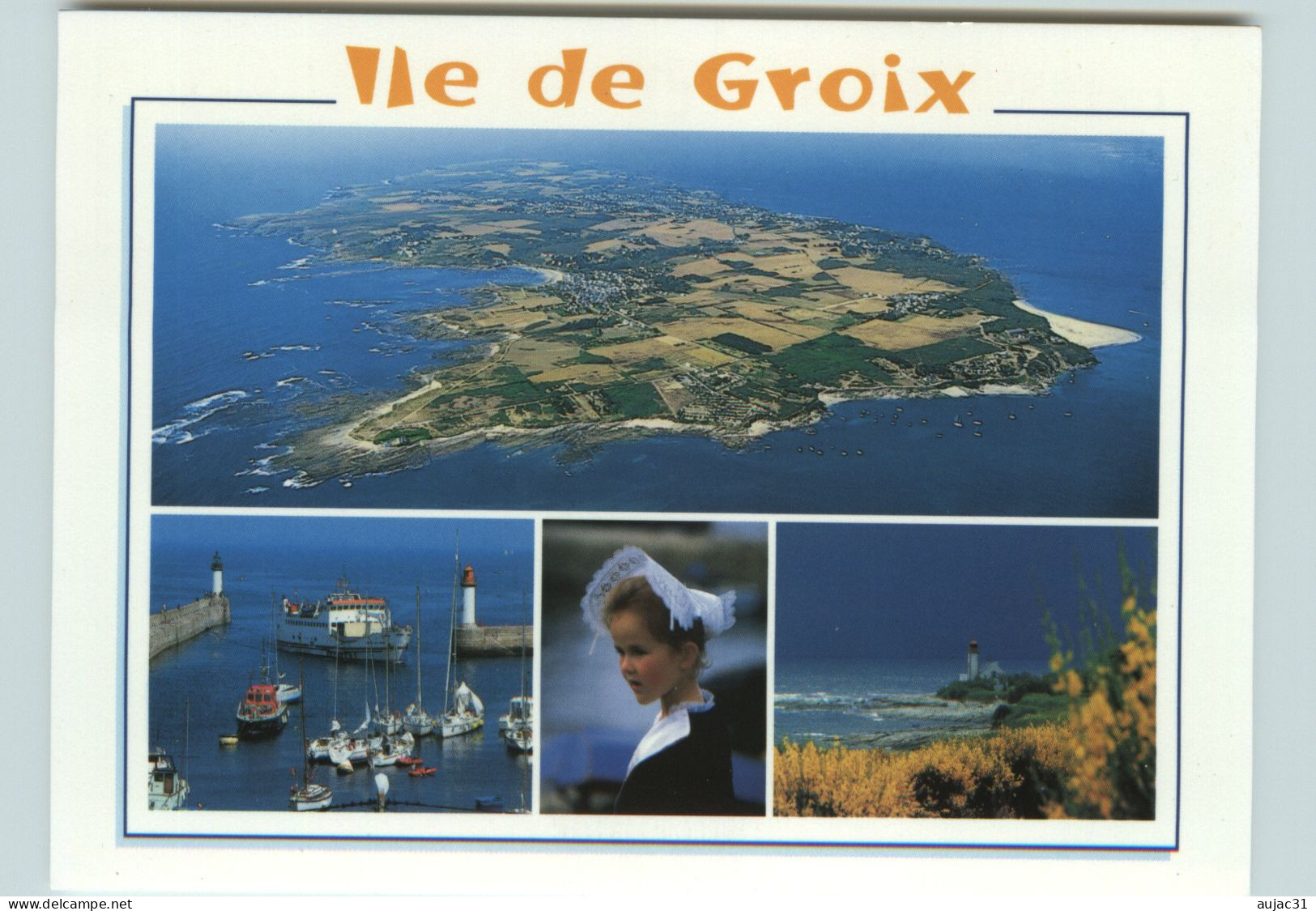 Dép 56 - Ile De Groix - 3 Cartes - Bon état Général - Groix
