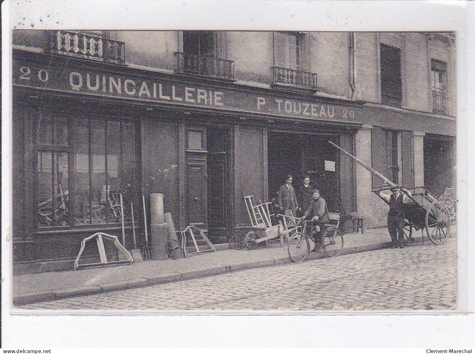 NANTES: Quincaillerie, P. Touzeau - Très Bon état - Nantes
