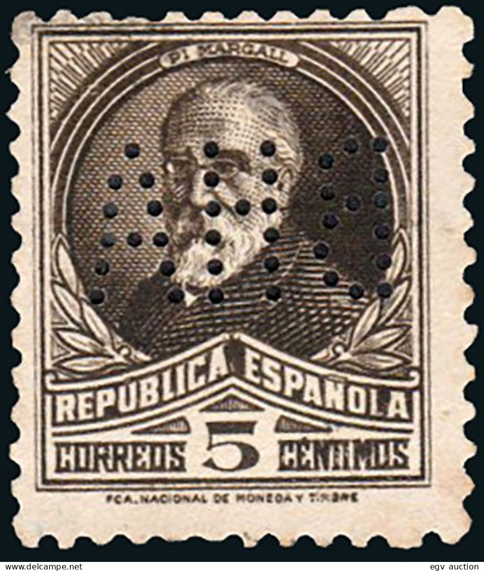 Madrid - Perforado - Edi O 655 - "BHA." (Banco) - Usados