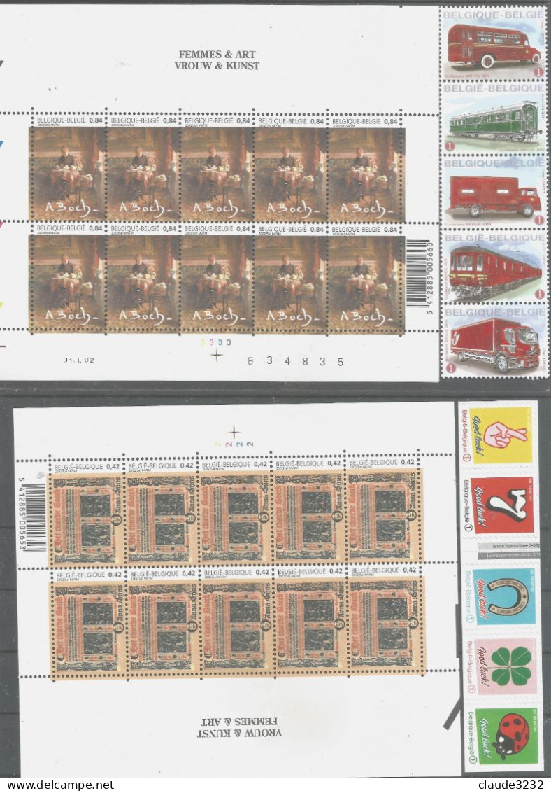 9.Belgique : Timbres Neufs** - Collections