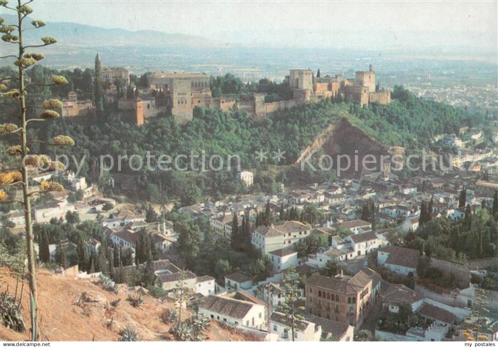 73673700 Granada Andalucia Vista General De La Alhambra Y Ciudad Granada Andaluc - Other & Unclassified