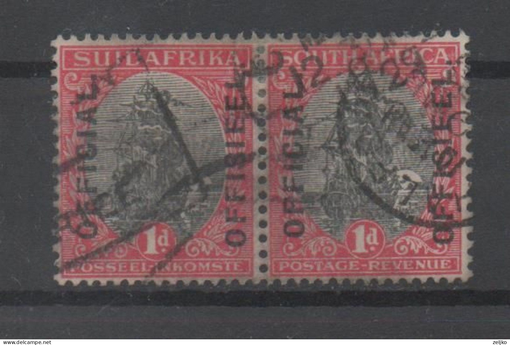 South Africa, Used, 1926, Official Stamps, Michel 1, 2 - Gebraucht