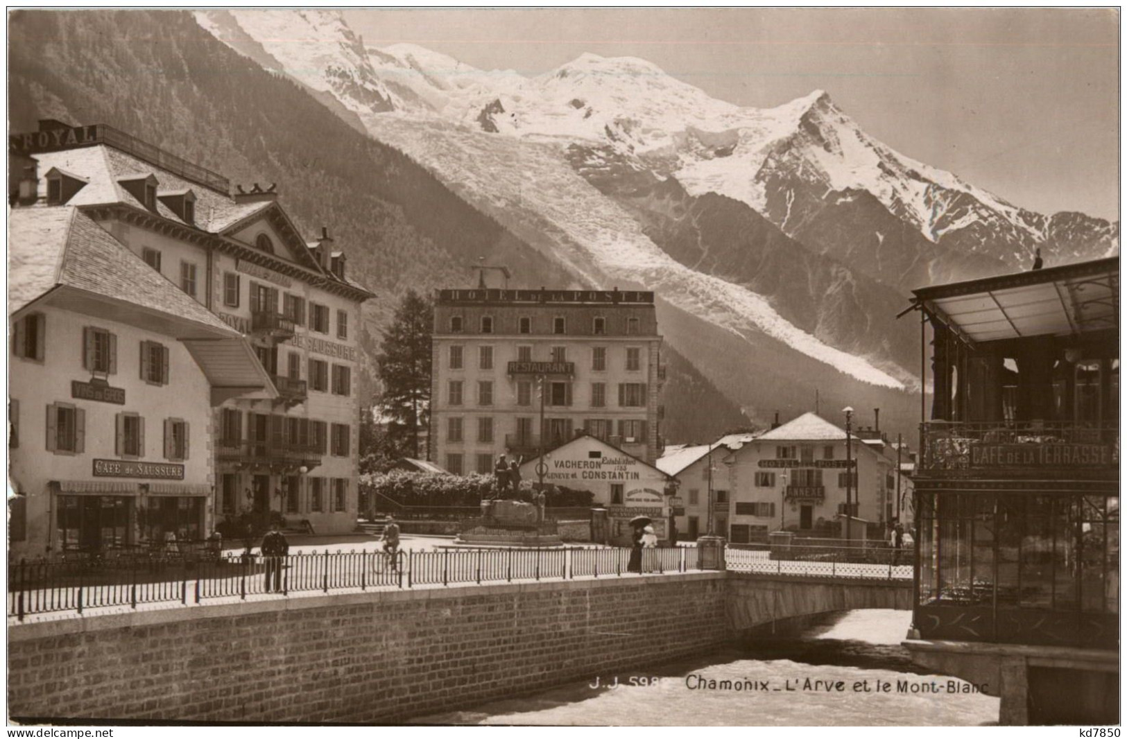Chamonix - L Arve Et Le Mont Blanc - Chamonix-Mont-Blanc