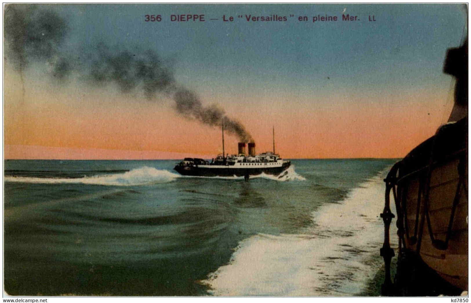 Dieppe - Le /Versailles/ En Pleine Mer - Dieppe