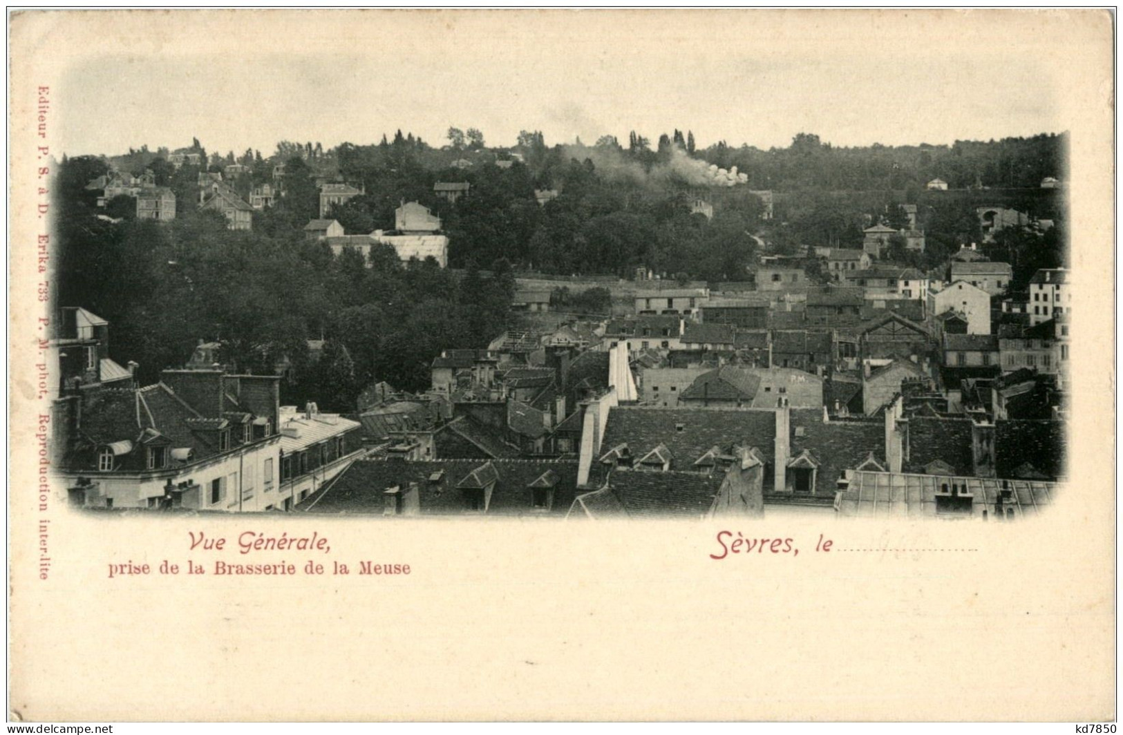 Sevres - Vue Generale - Sevres