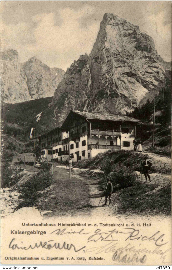 Hinterbärenbad, Kaisertal - Kufstein