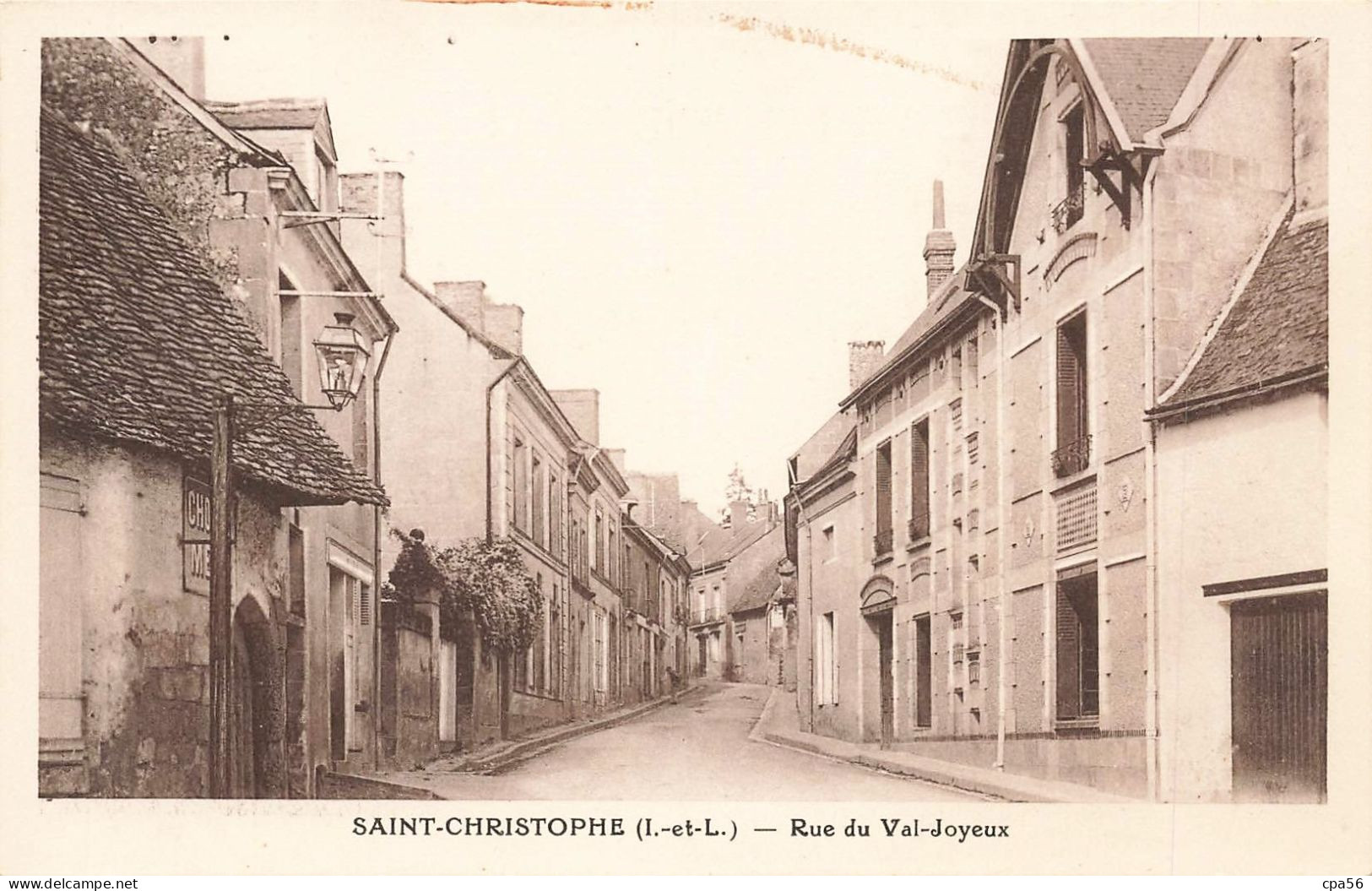 SAINT CHRISTOPHE  - Rue Du Val Joyeux - Ed. Perrin Menier - VENTE DIRECTE X - Sonstige & Ohne Zuordnung
