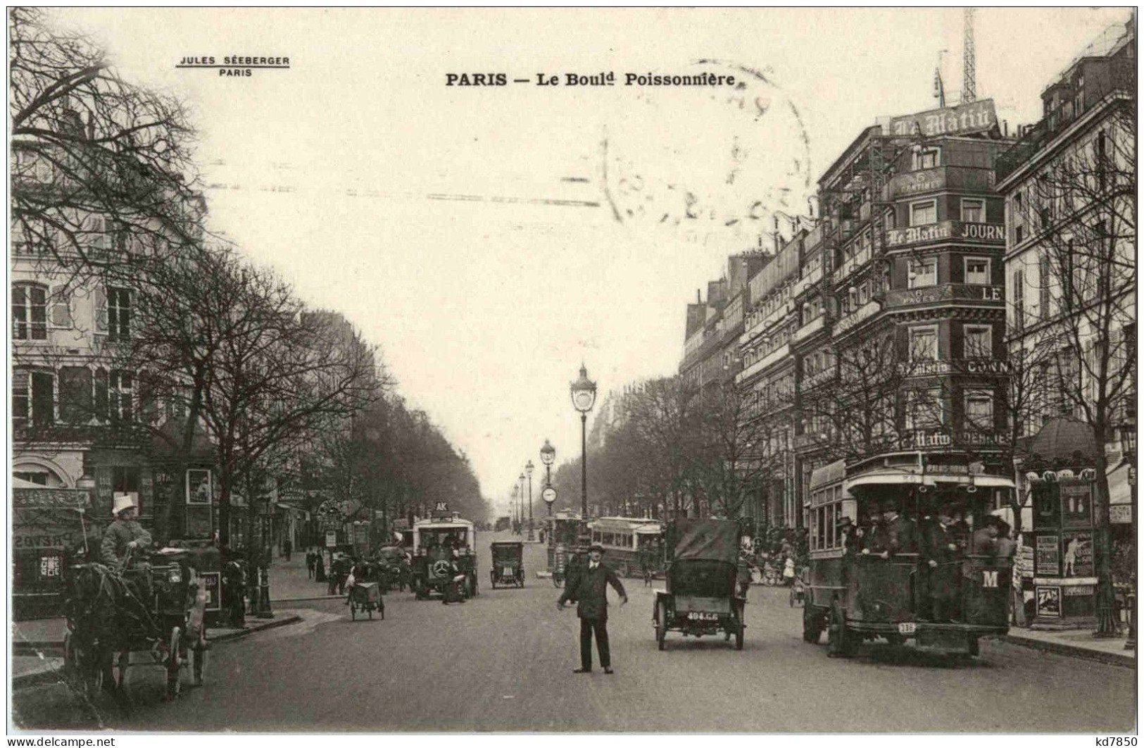 Paris - Boulevard Poissonniere - District 09