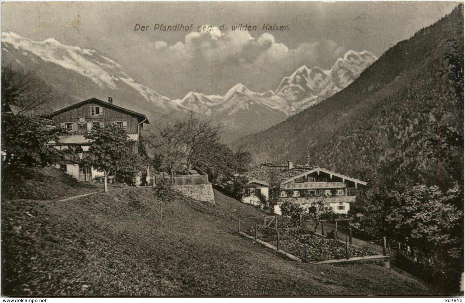 Der Pfandlhof Gegen D. Wilden Kaiser - Kufstein