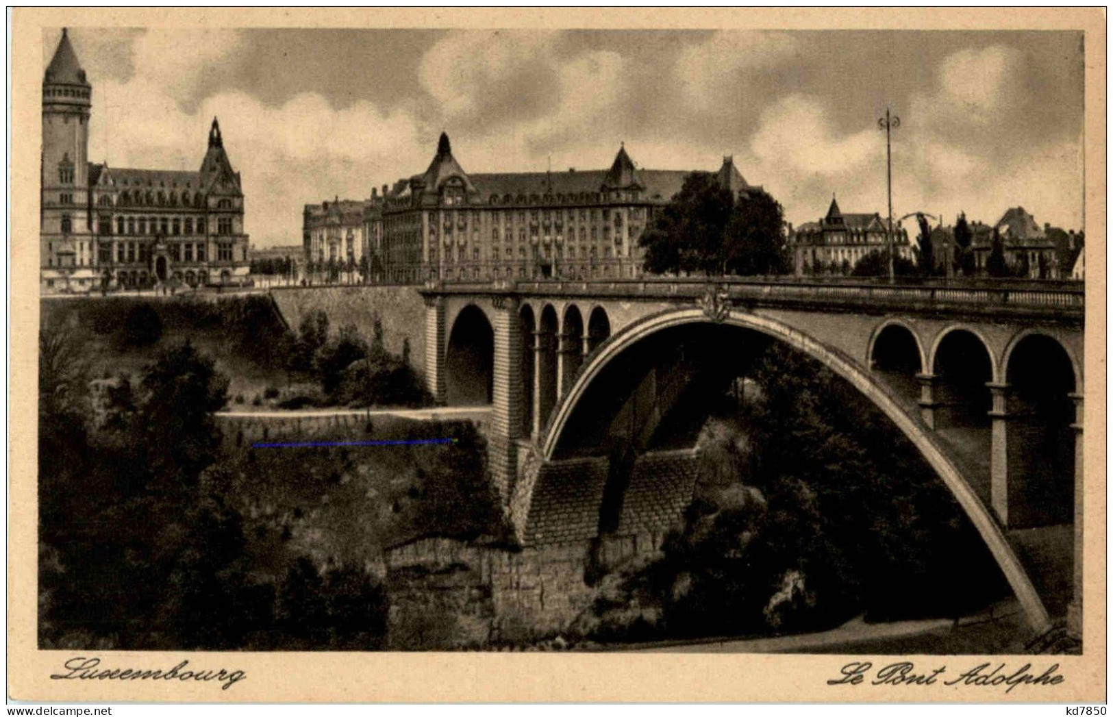 Luxembourg - Le Pont Adolphe - Luxemburg - Town