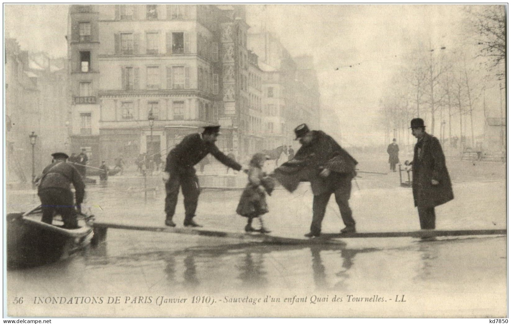 Paris - Inondations 1910 - Alluvioni Del 1910