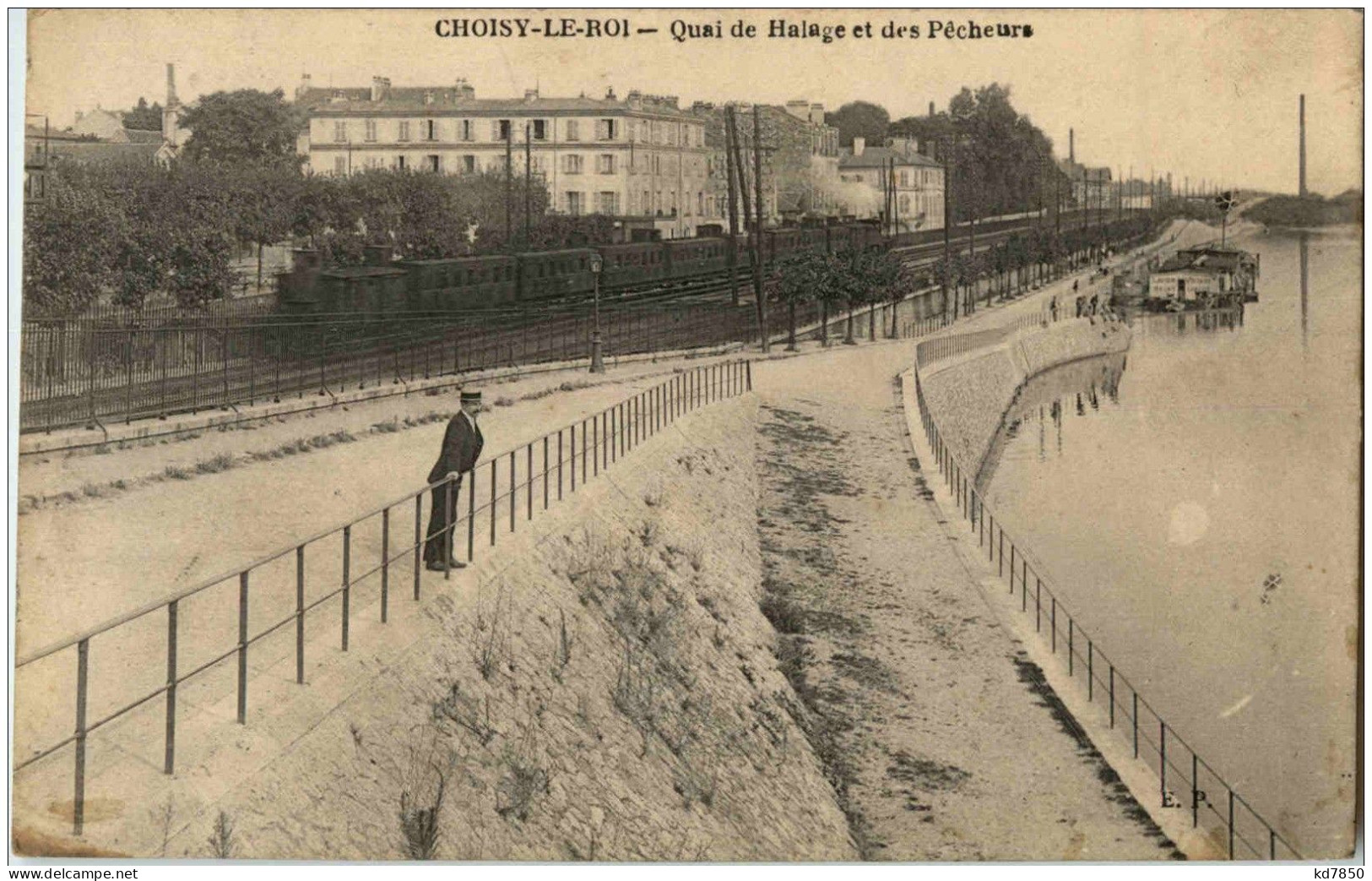 Choisy Le Rai - Quai De Halage Et Des Pecheurs - Choisy Le Roi