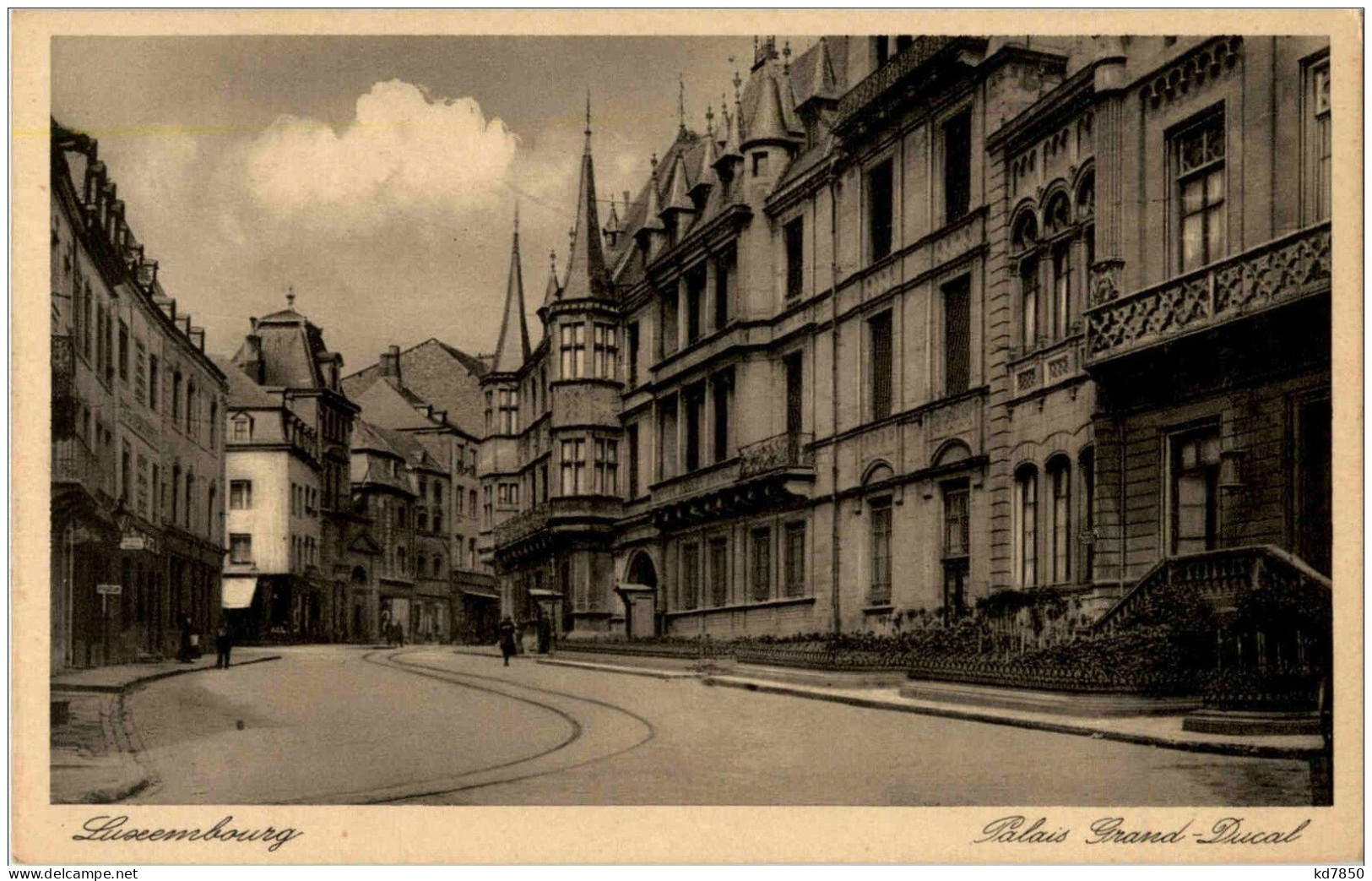 Luxembourg - Palais Grand Ducal - Luxemburg - Town