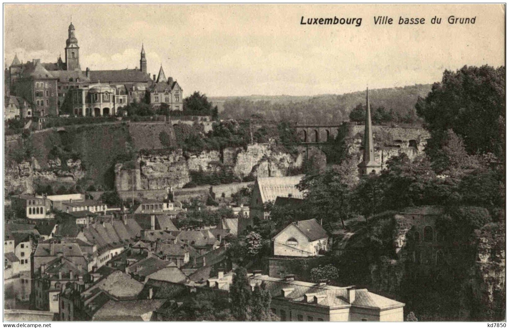 Luxembourg - Ville Basse Du Grund - Luxemburg - Town