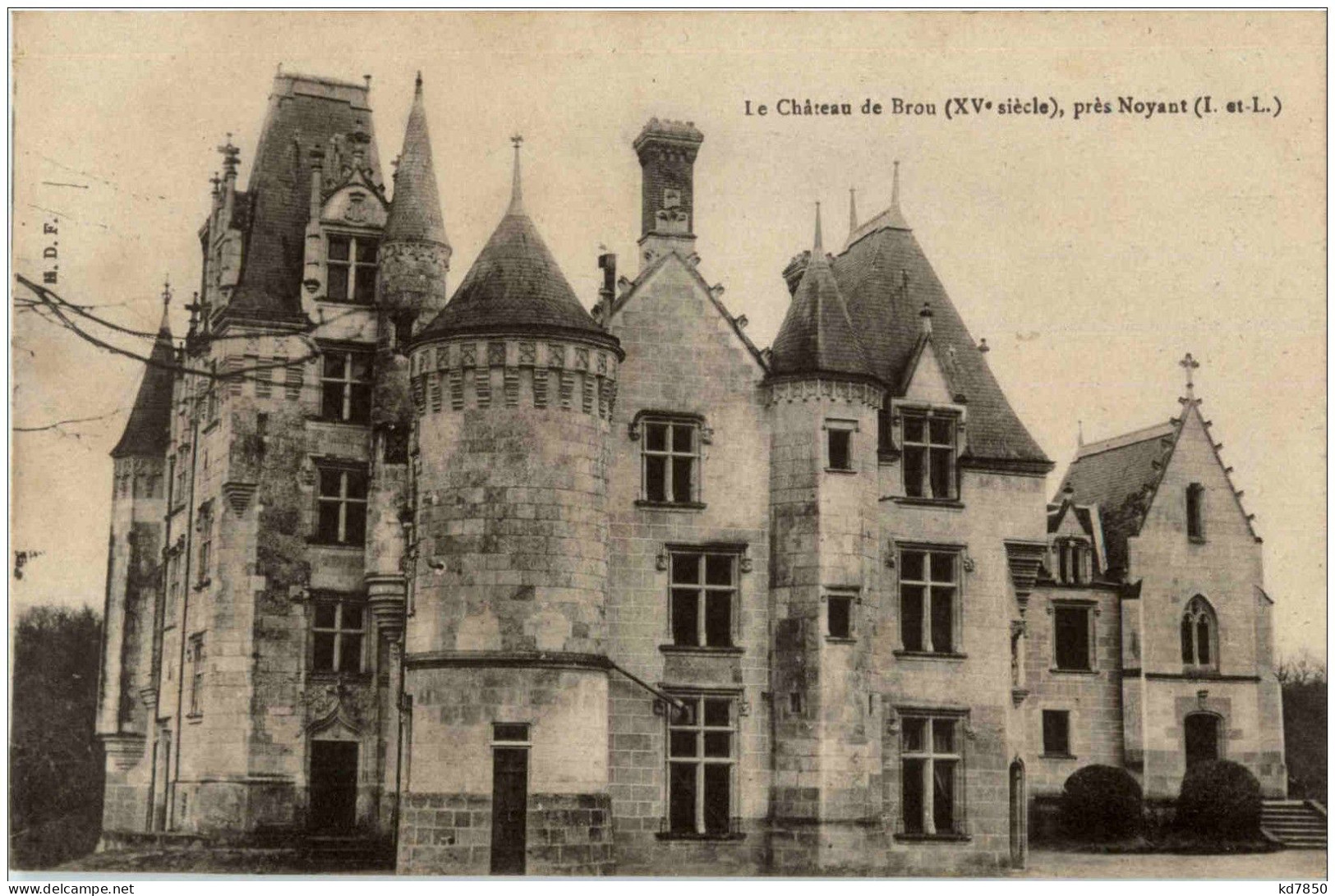 Chateau De Brou Pres Noyant - Sonstige & Ohne Zuordnung