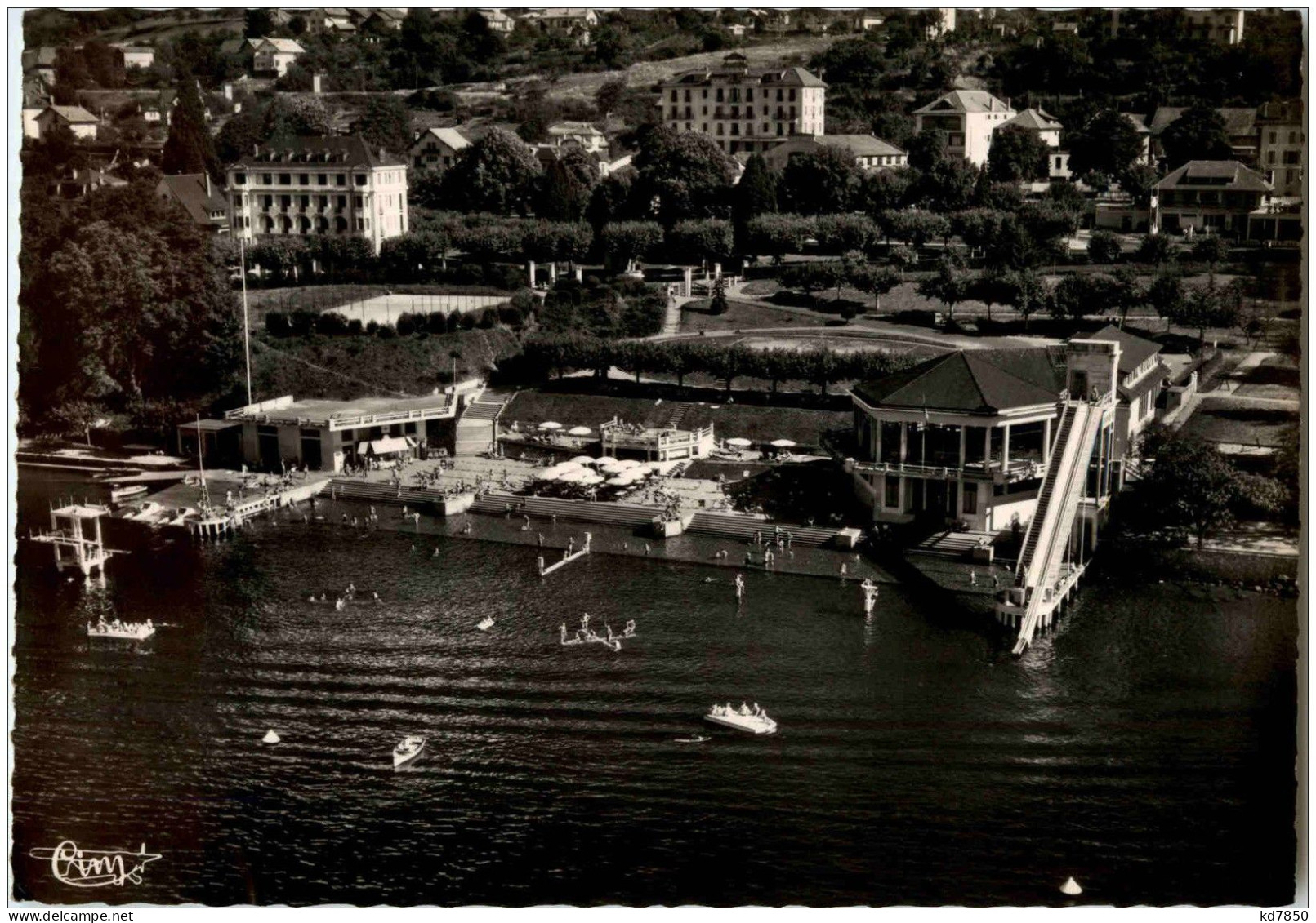 Evian Les Bains - Vue Aerienne - Evian-les-Bains