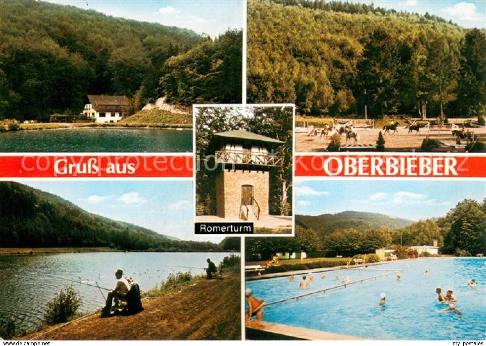 73673619 Oberbieber Hotel Am See Reitplatz Angelsee Schwimmbad Roemerturm Oberbi - Neuwied
