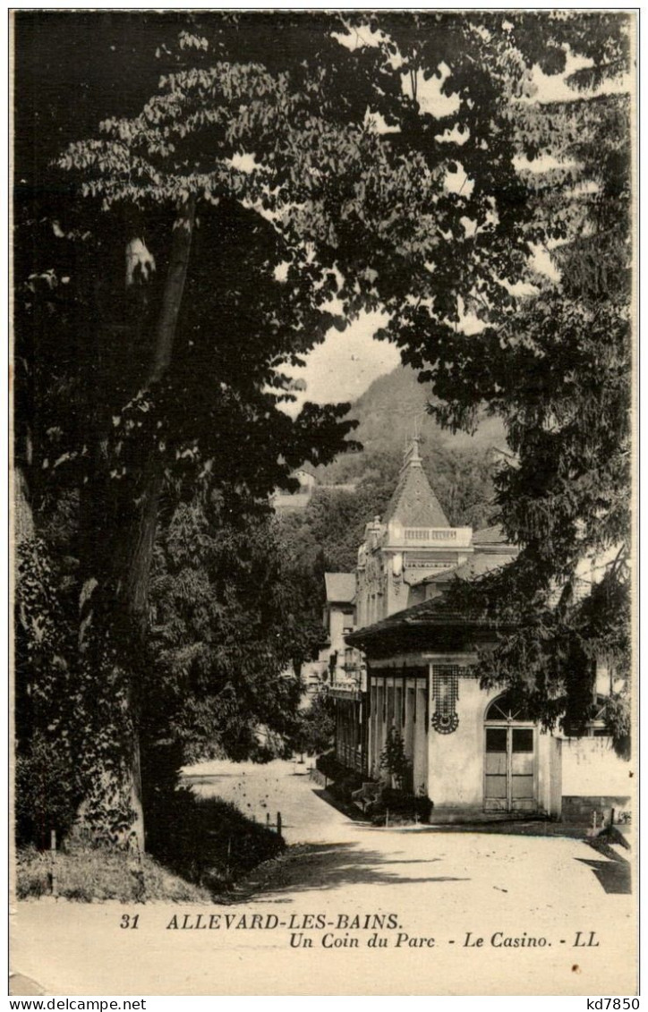 Allevard Les Bains - Un Coin Du Parc - Sonstige & Ohne Zuordnung