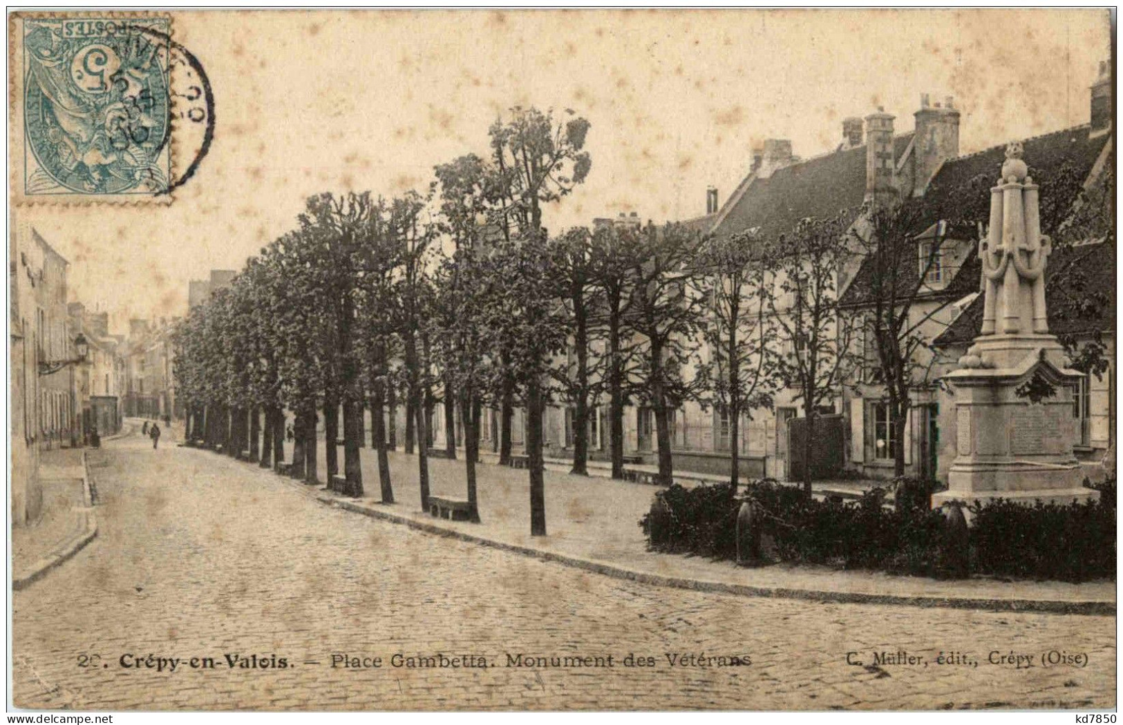 Crepy En Valois - Place Gambetta - Autres & Non Classés