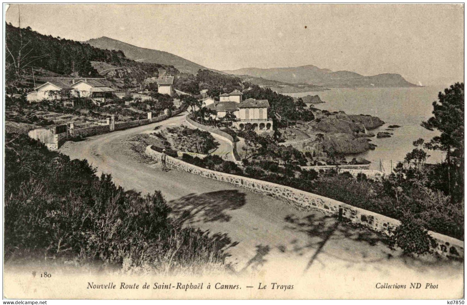 Le Trayas - Nouvelle Route De Saint Raphael A Cannes - Saint-Raphaël