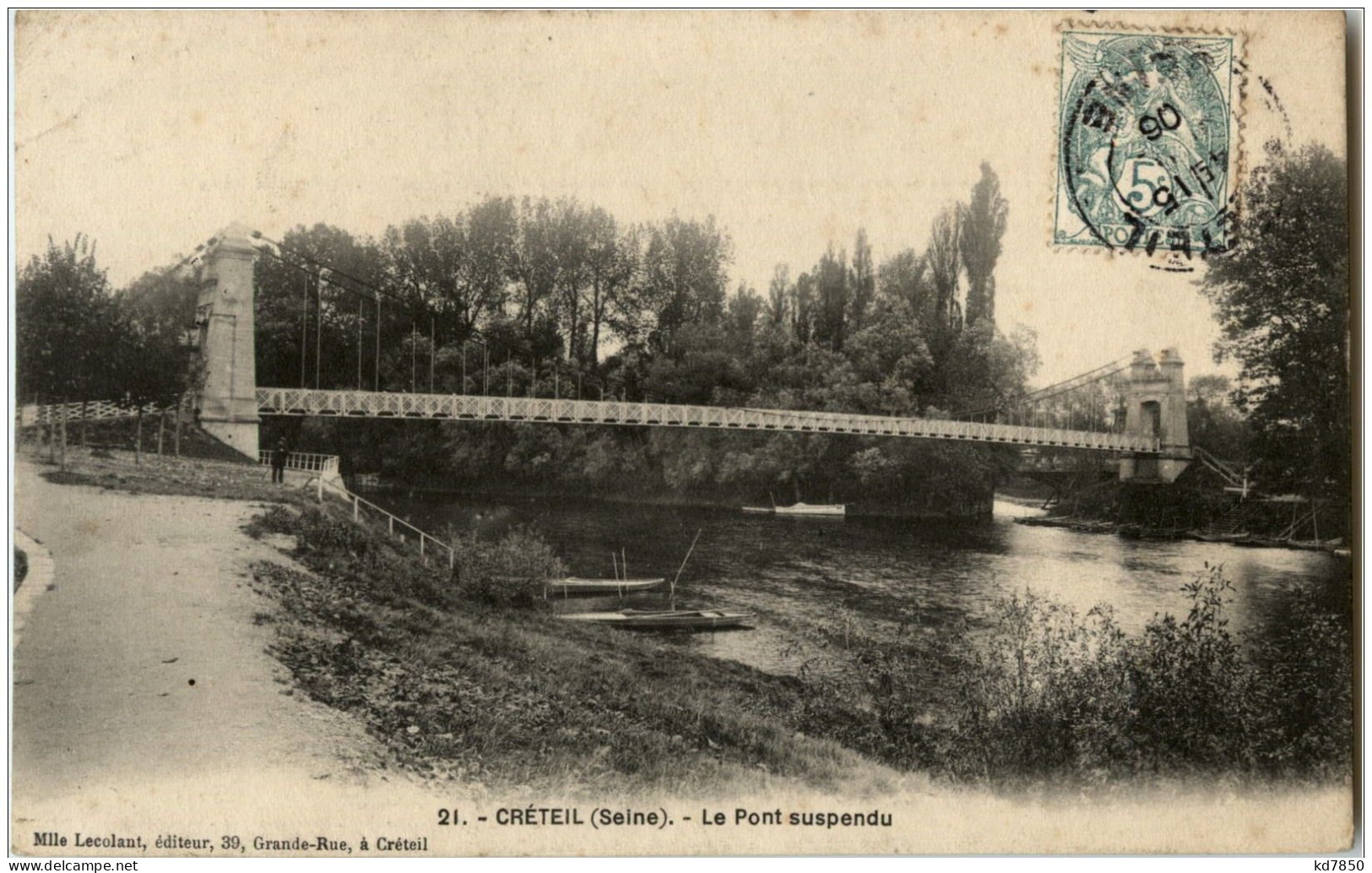 Creteil - Le Pont Suspendu - Creteil